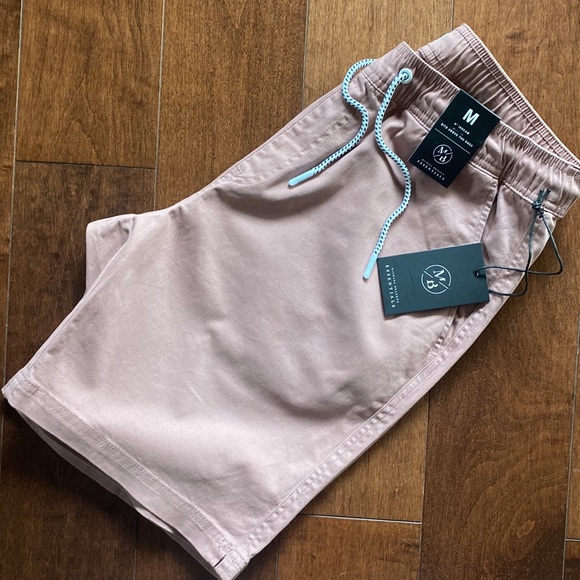 Michael Brandon Shorts Twill Volley Shorts Mauve Poshmark
